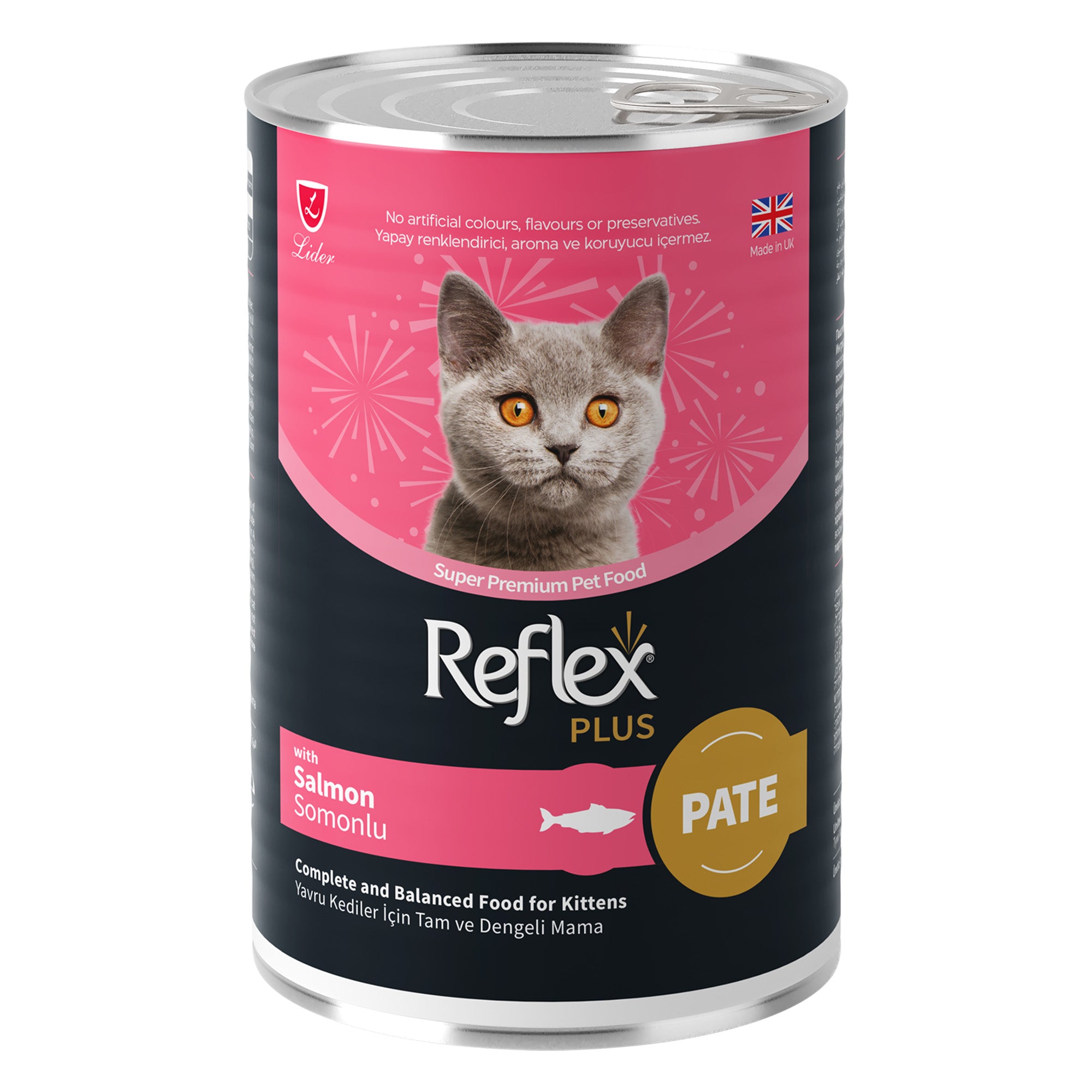 Reflex Plus Pate with Salmon Kitten Food Reflex Plus Pate with Salmon Kitten Food