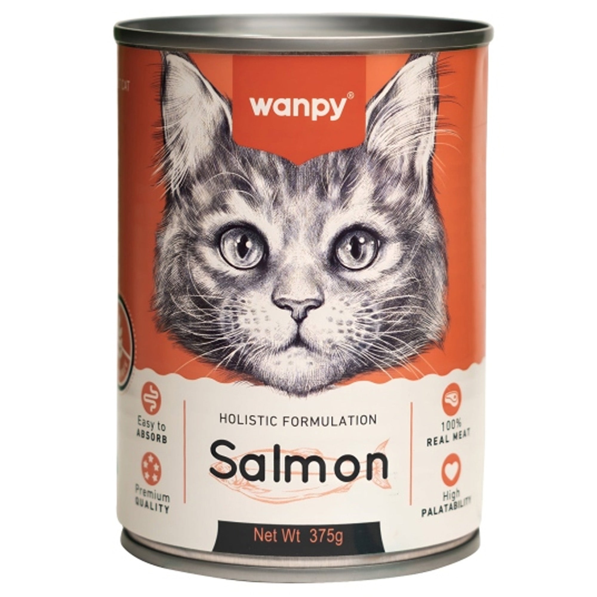 Wanpy Wet Food Salmon 375g Wanpy Wet Food Salmon 375g