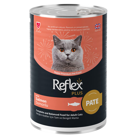 Reflex Plus Pate with Salmon Adult Cat Food