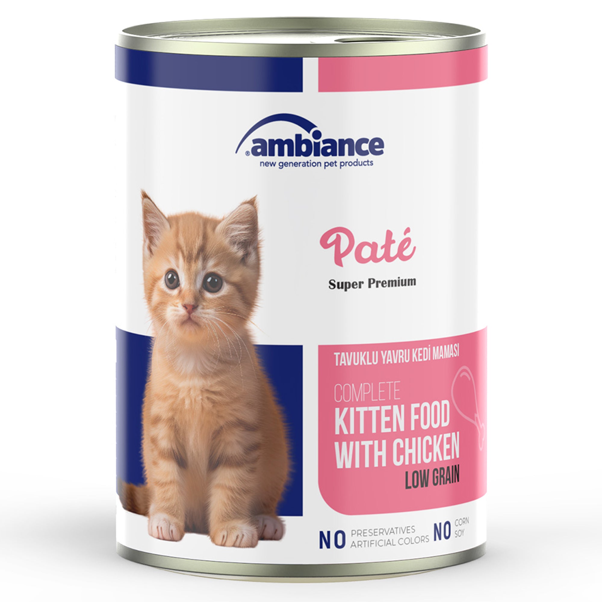 Ambiance Wet Food With Chicken For Kittens 400g