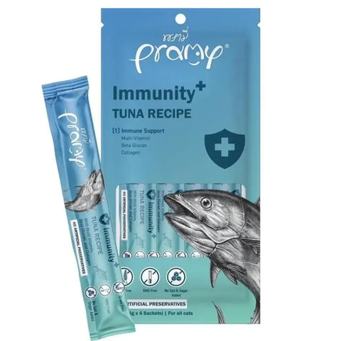 Pramy Immunity Tuna Treat 14gx4 for Cats