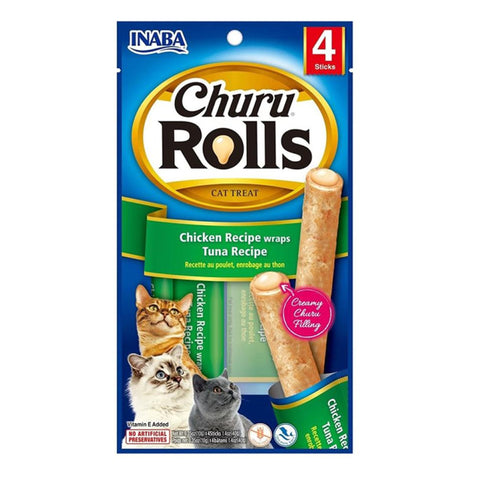 Inaba Churu Rolls Chicken wrap Tuna recipe