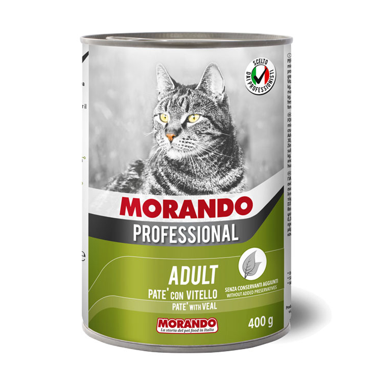 Morando ADULT PATÉ WITH VEAL 400g