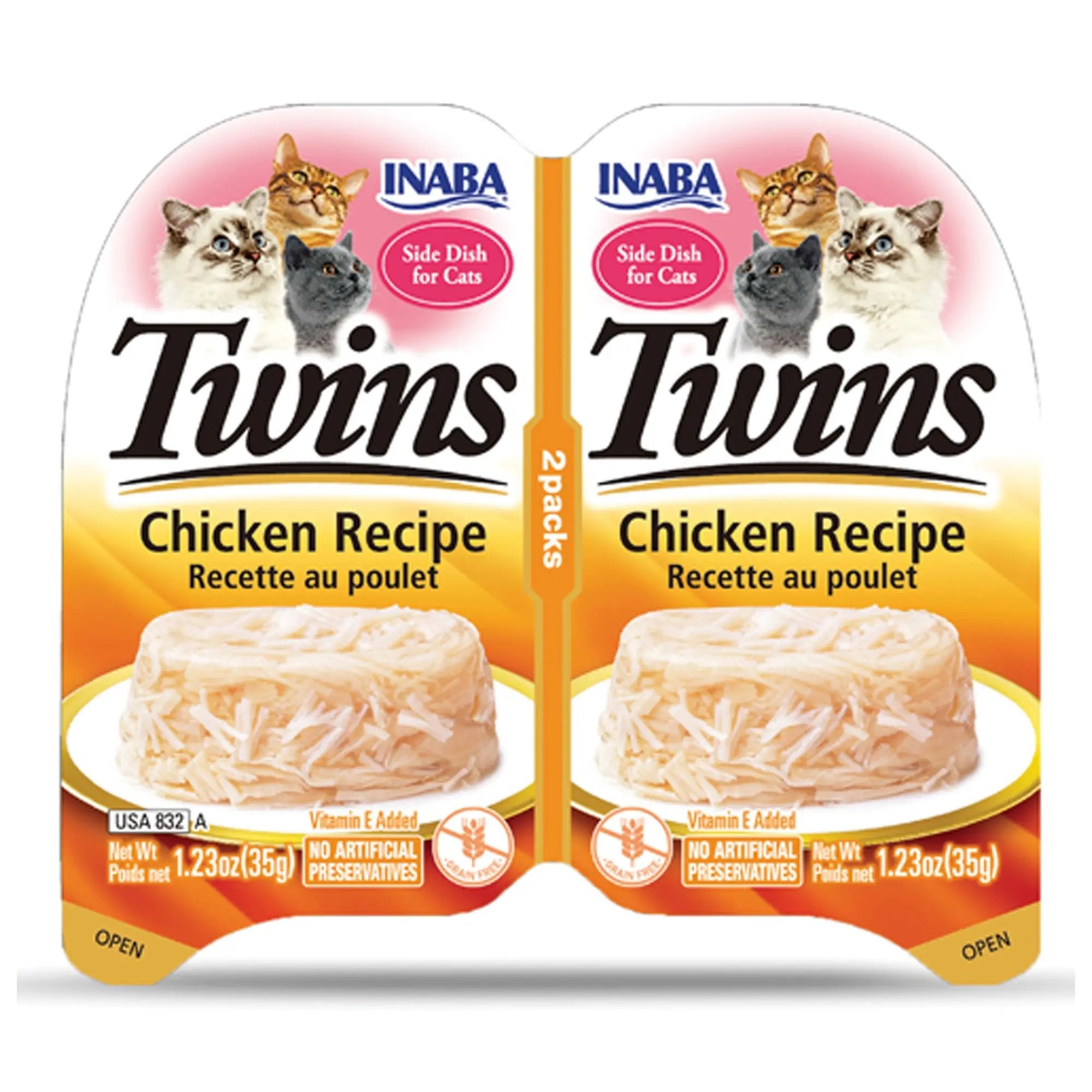 Inaba Twins Chicken Recipe 70g Inaba Twins Chicken Recipe 70g