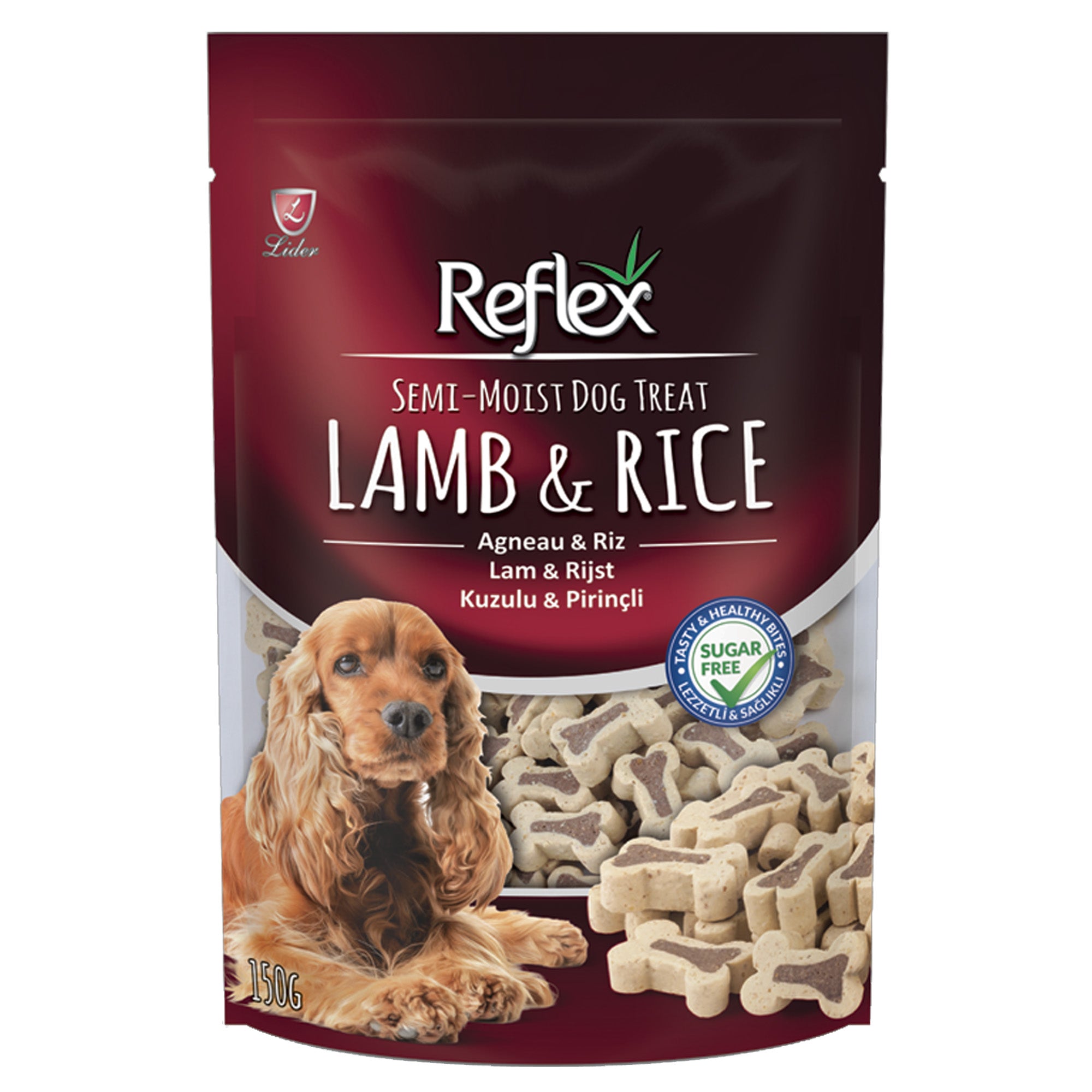 Reflex Semi-Moist Dog Treats with Lamb and Rice Reflex Semi-Moist Dog Treats with Lamb and Rice