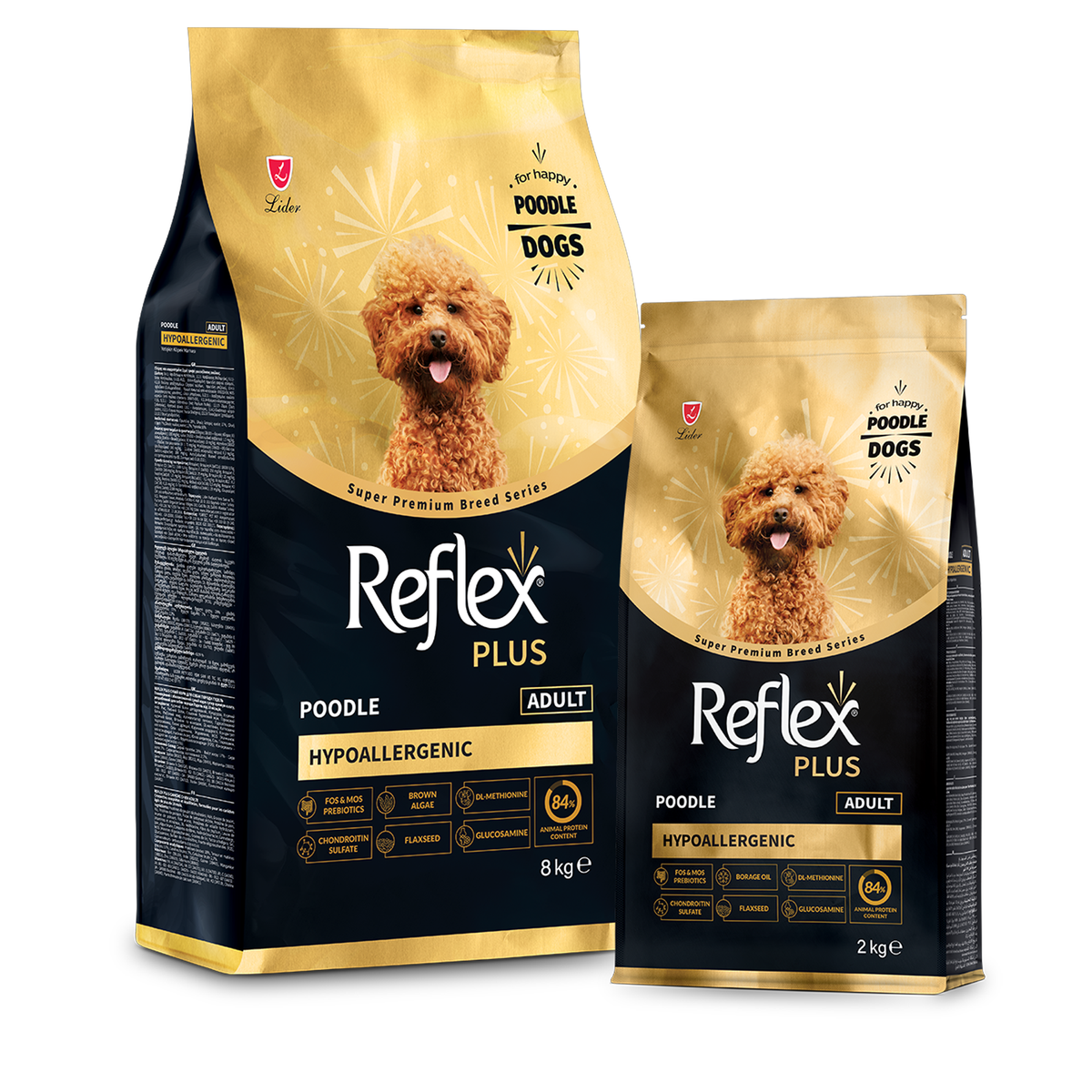 Reflex Plus Poodle Adult Dog Food 2kg