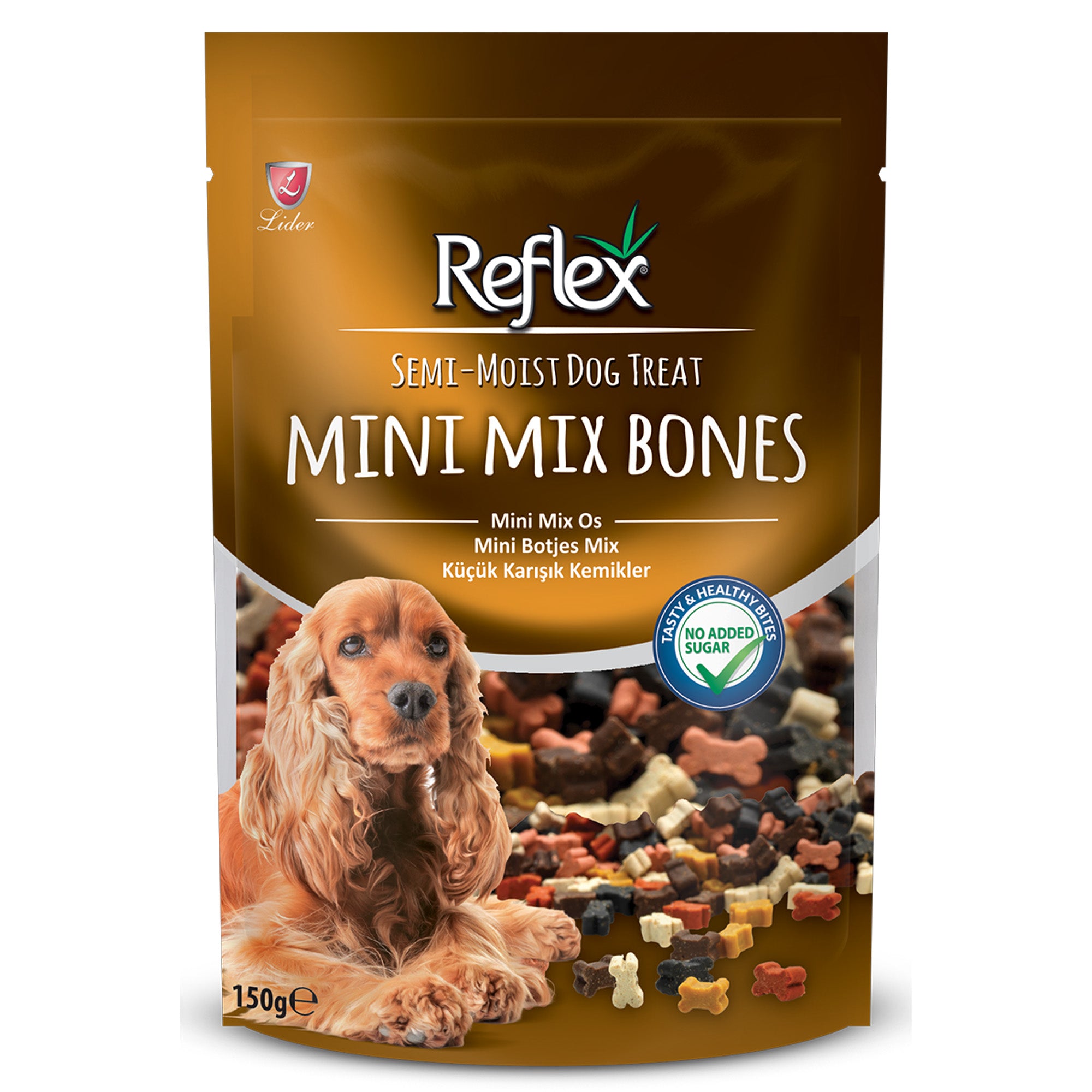 Reflex Semi-Moist Mini Mix Bones Dog Treats Reflex Semi-Moist Mini Mix Bones Dog Treats