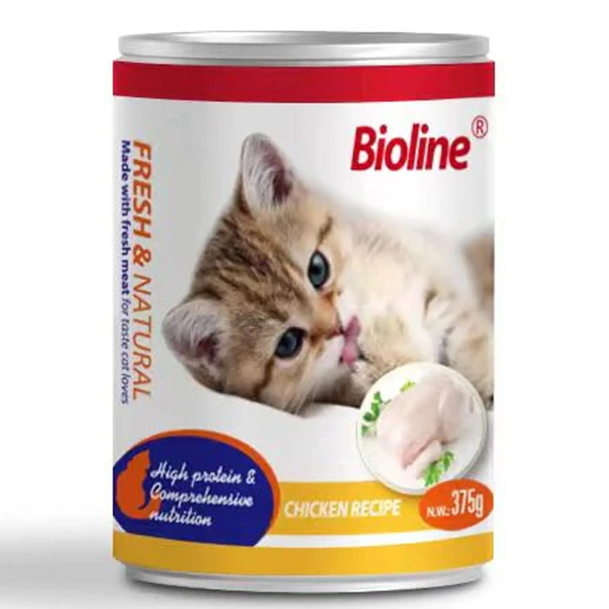 Bioline Cat Wet Food 375g Chicken Bioline Cat Wet Food 375g Chicken