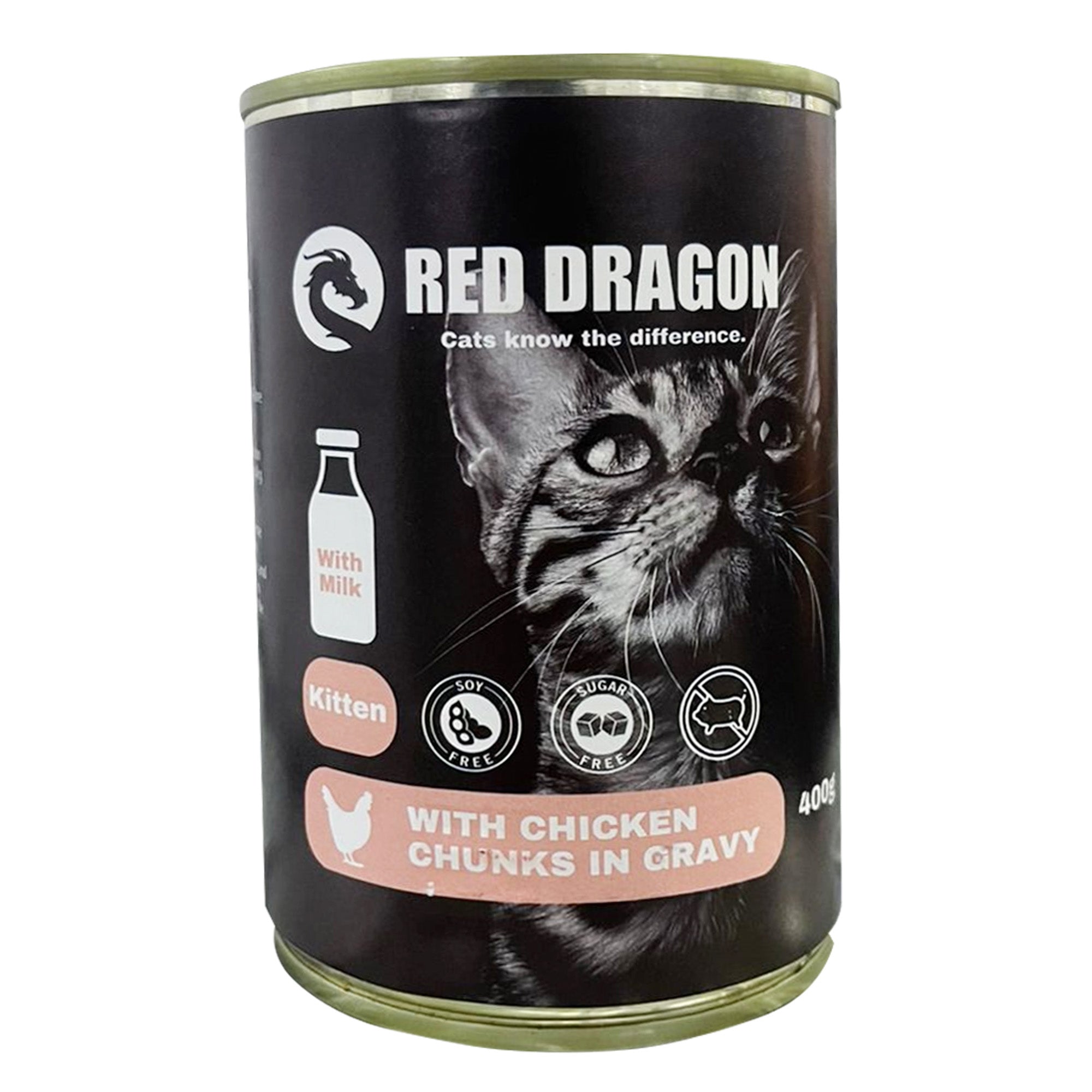 Red Dragon wet Food Kitten Chicken & Milk400g Red Dragon wet Food Kitten Chicken & Milk400g