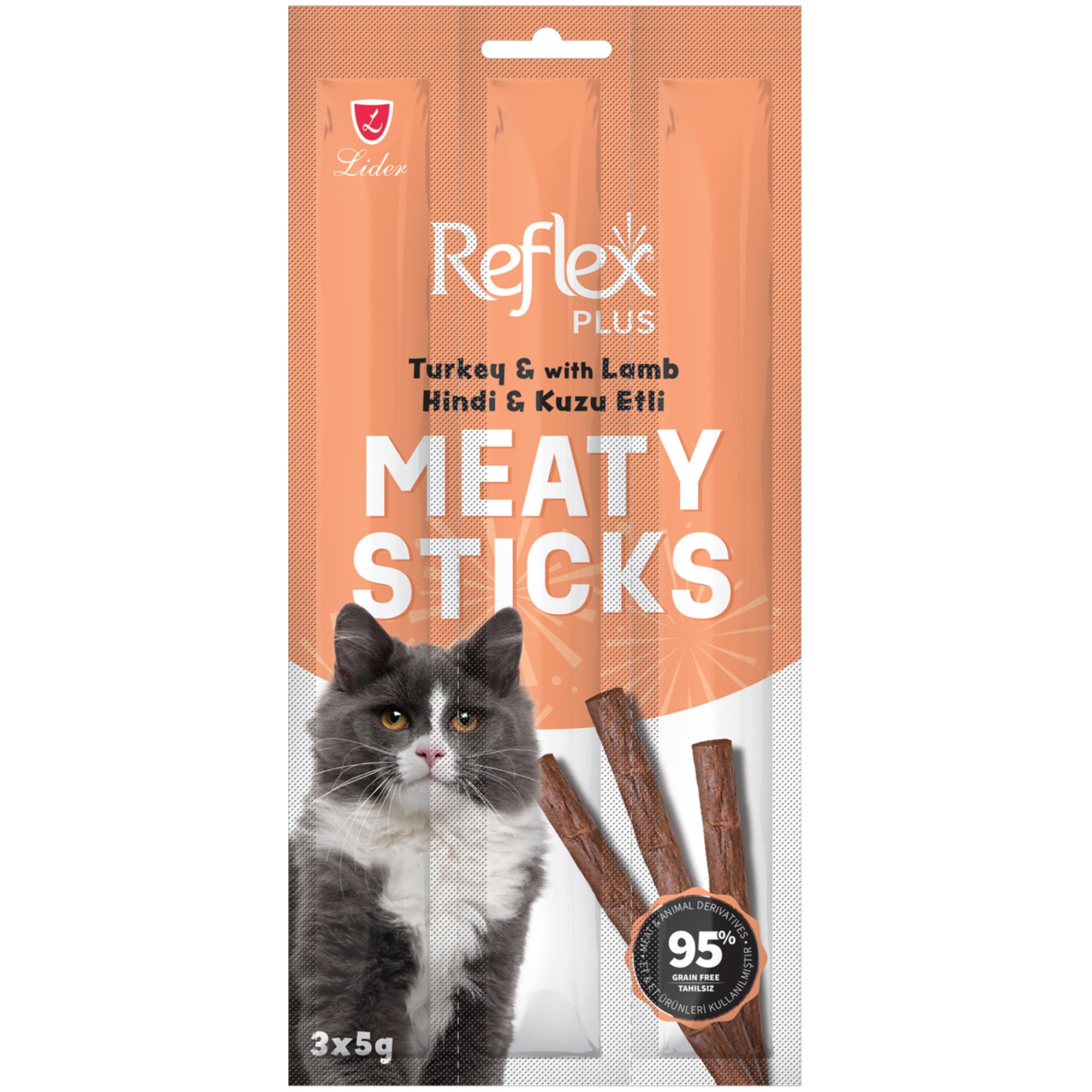 Reflex Meaty Sticks Turkey & Lamb Reflex Meaty Sticks Turkey & Lamb