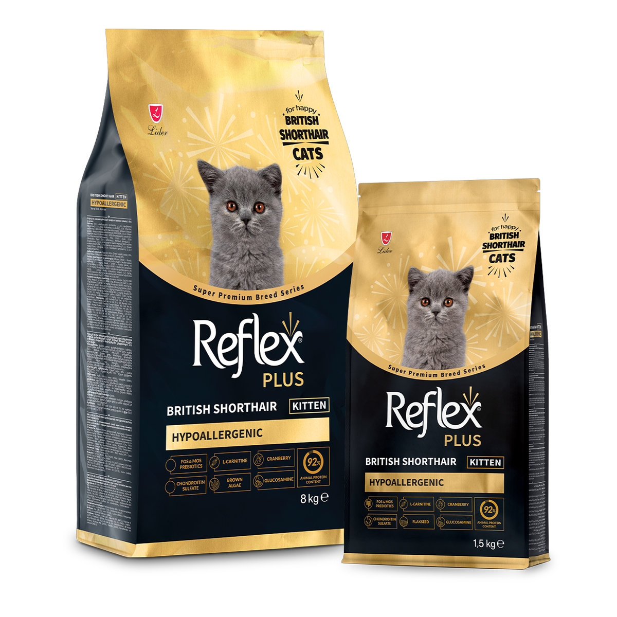 Reflex Plus British Shorthair Kitten Food 1.5Kg