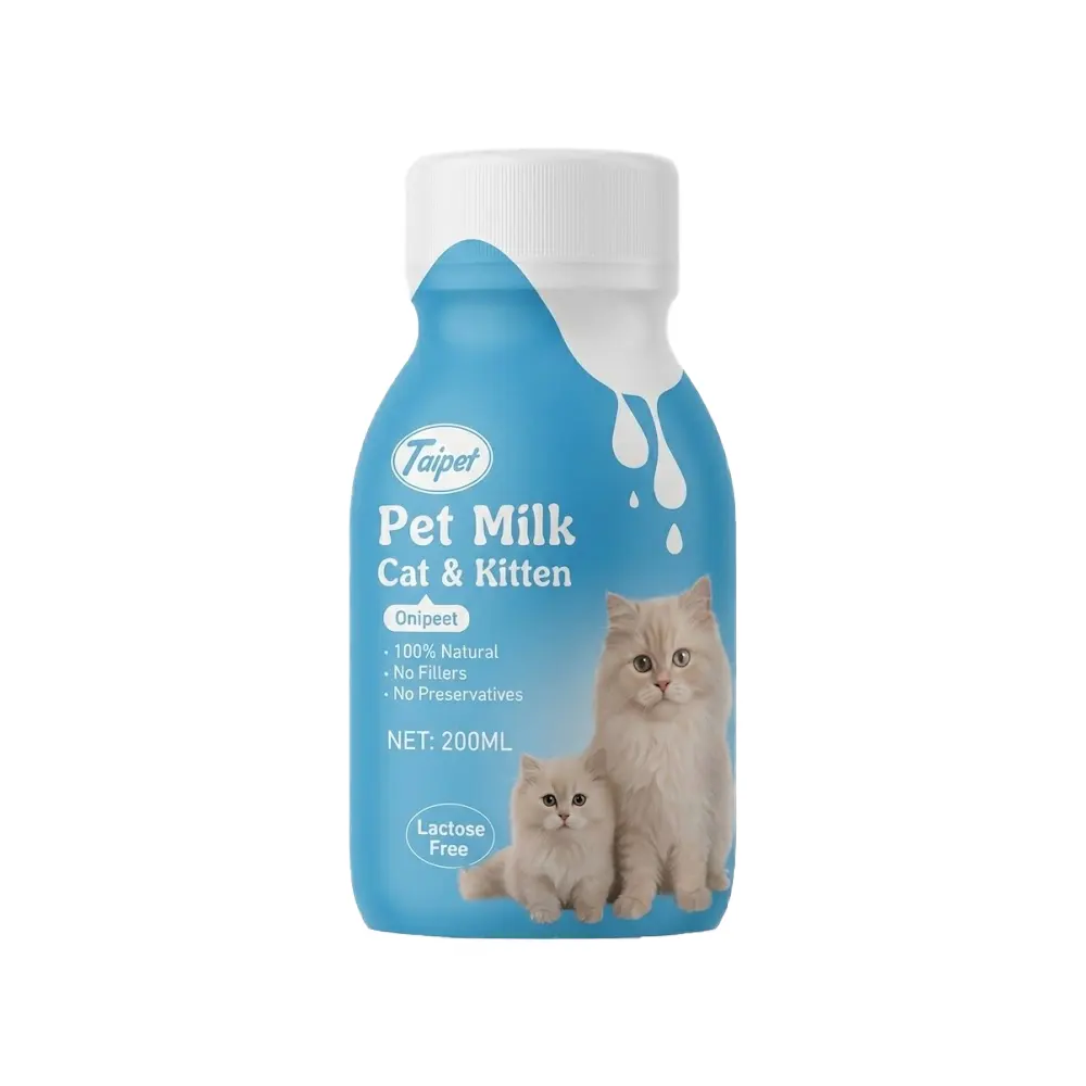 Taipet Lactose Free Pet Milk for Cats and Kittens 200ml