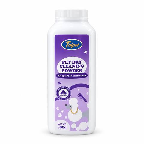 Taipet Pet Dry Cleaning Powder Lavender 300g for cats and dogs