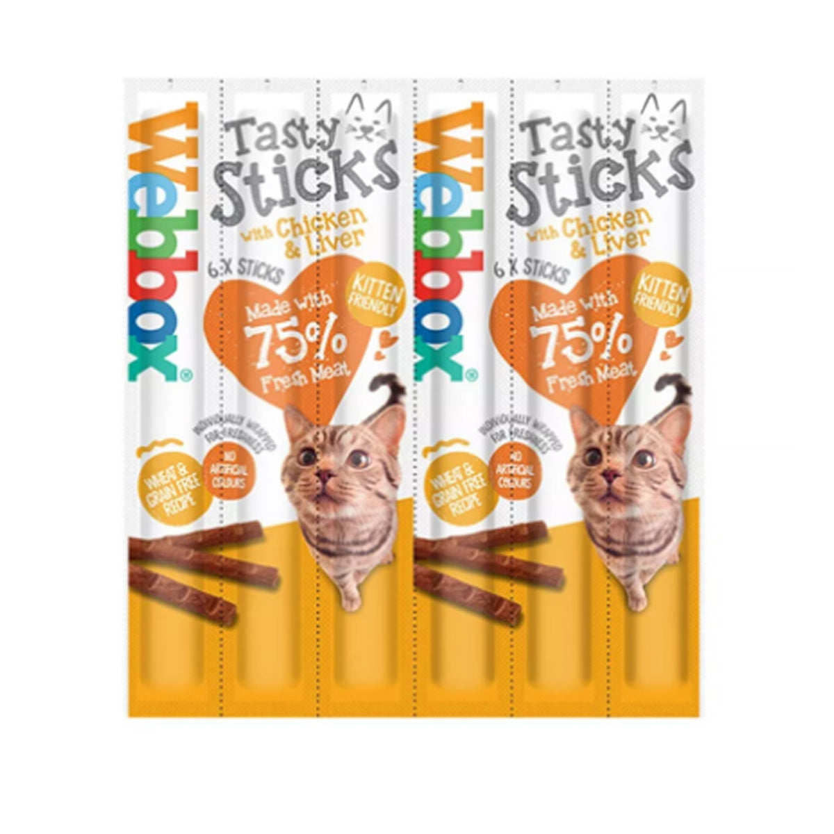 webbox tasty sticks Chicken And Liver 6pcs