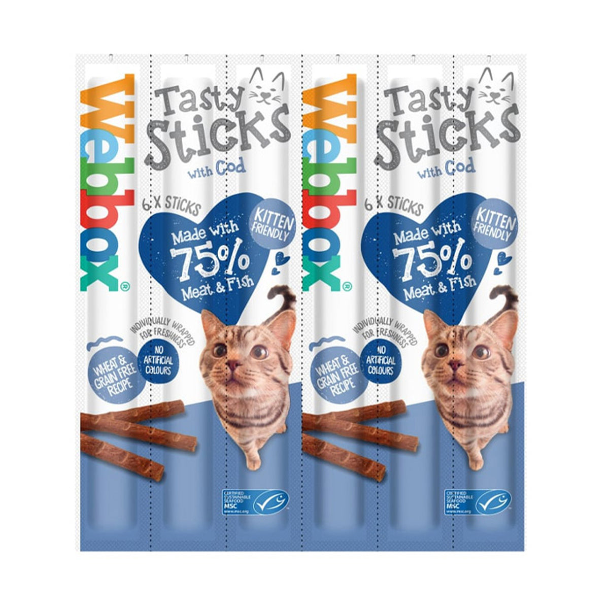 webbox tasty sticks Code 6pcs