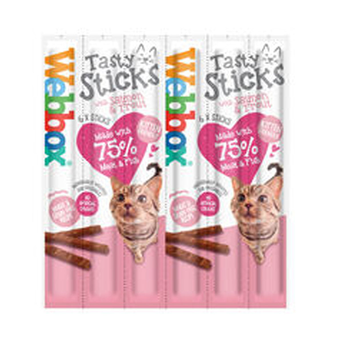 webbox tasty sticks Salmon And Trout 6pcs