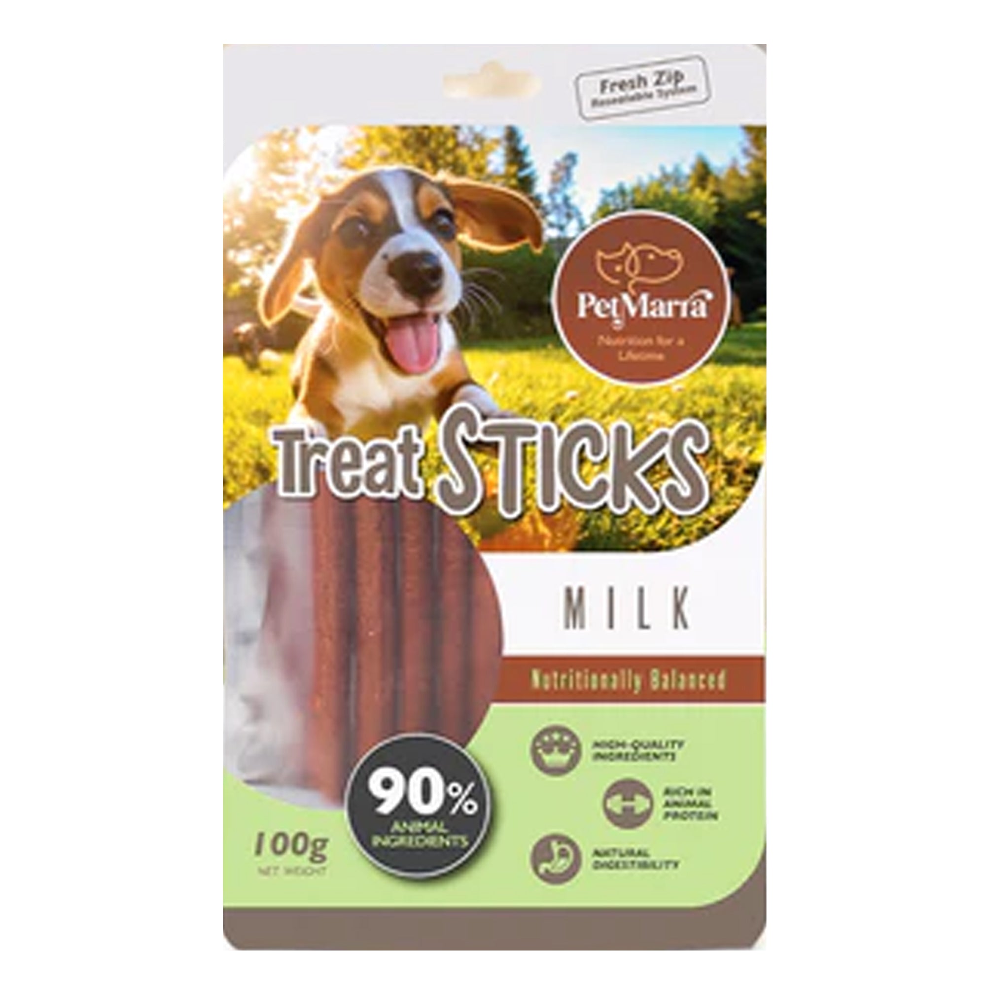 Pet Marra Dog Treat Milk 100g Pet Marra Dog Treat Milk 100g