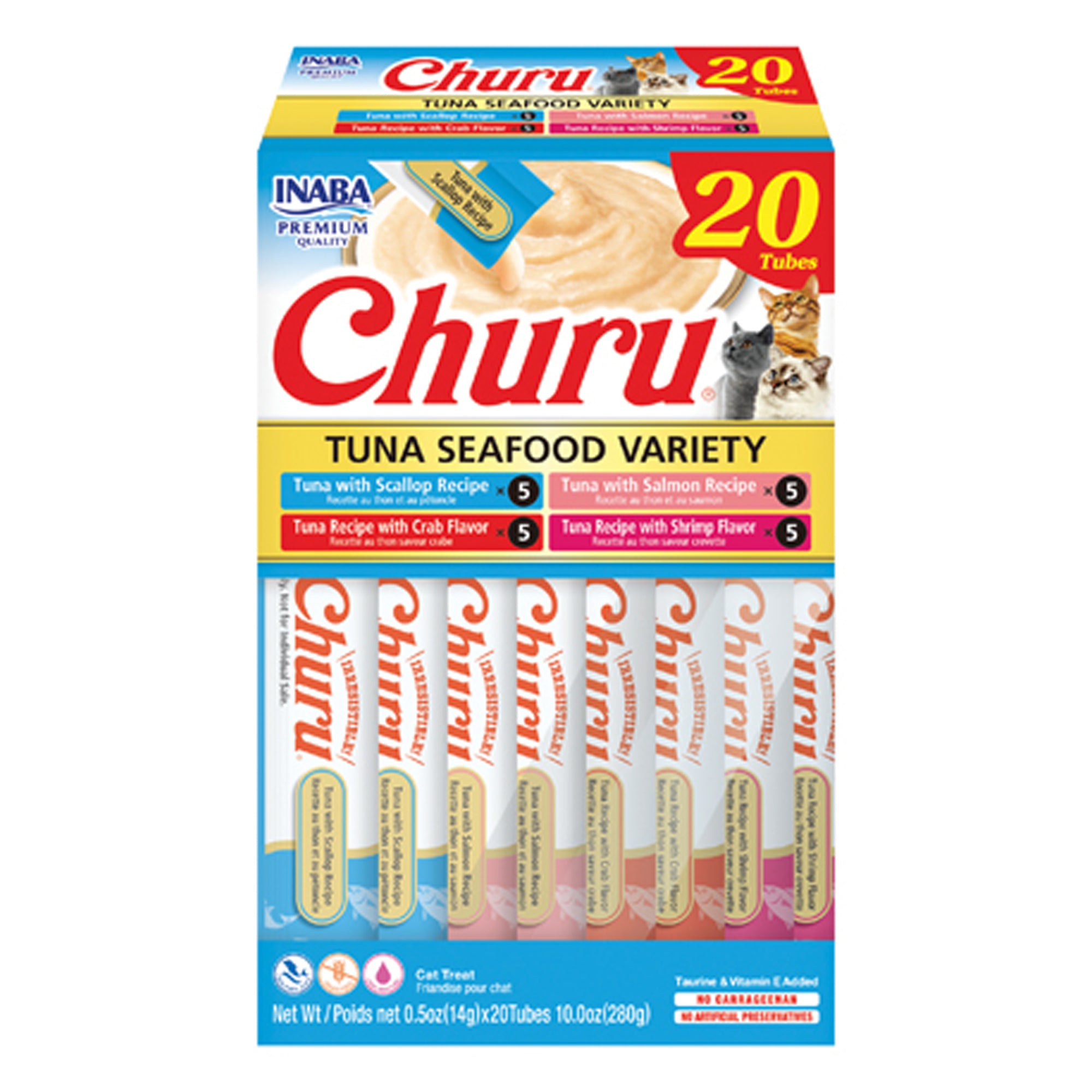 Inaba Churu 20 pcsTuna & Seafood Variety Box Inaba Churu 20 pcsTuna & Seafood Variety Box