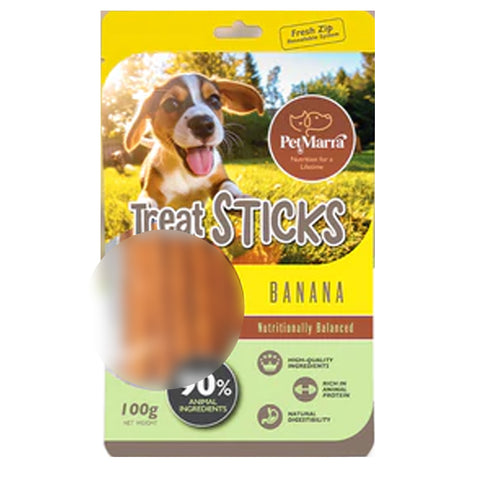 Pet Marra Dog Treat Banana 100g