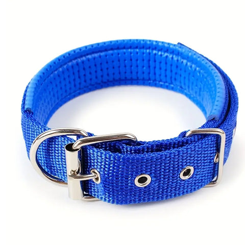 Dog Collar Soft Padded Adjustable 70X5cm