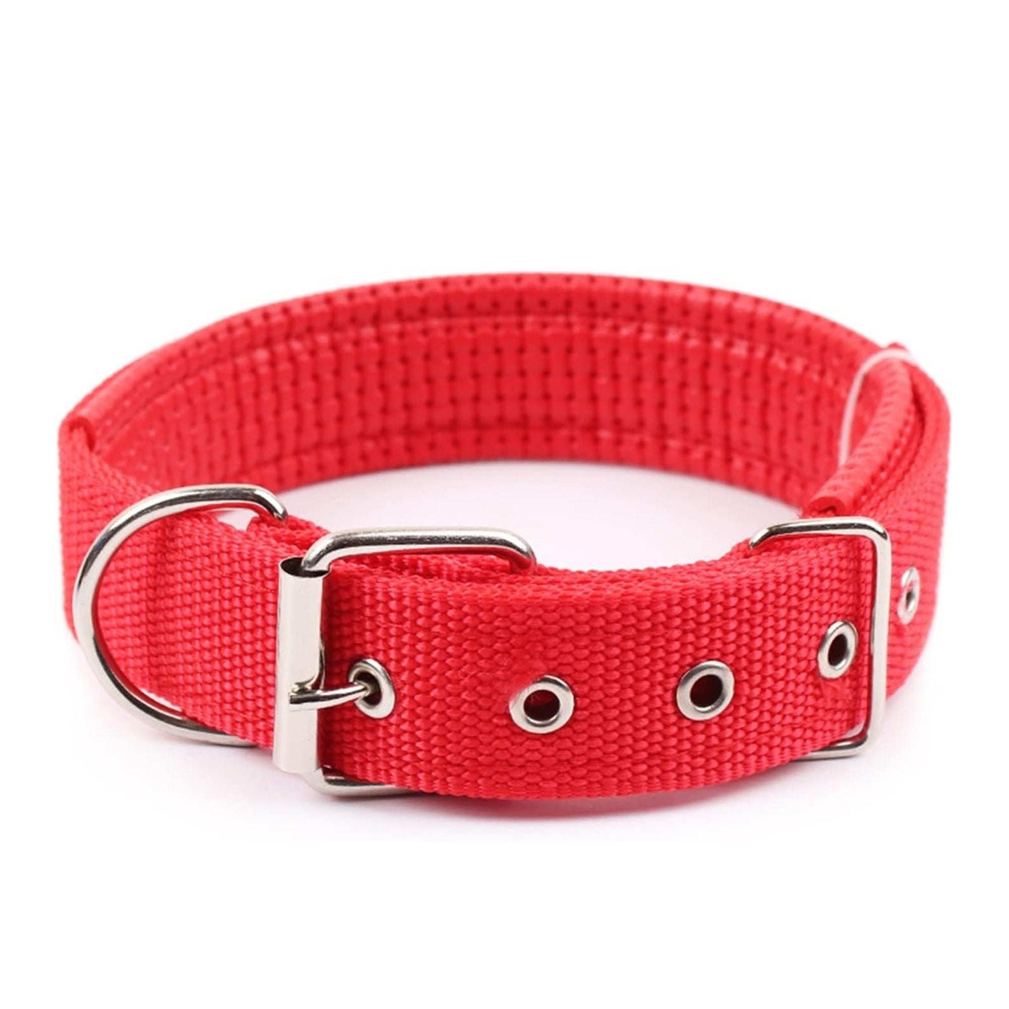 Dog Collar Soft Padded Adjustable 40x1cm Dog Collar Soft Padded Adjustable 40x1cm