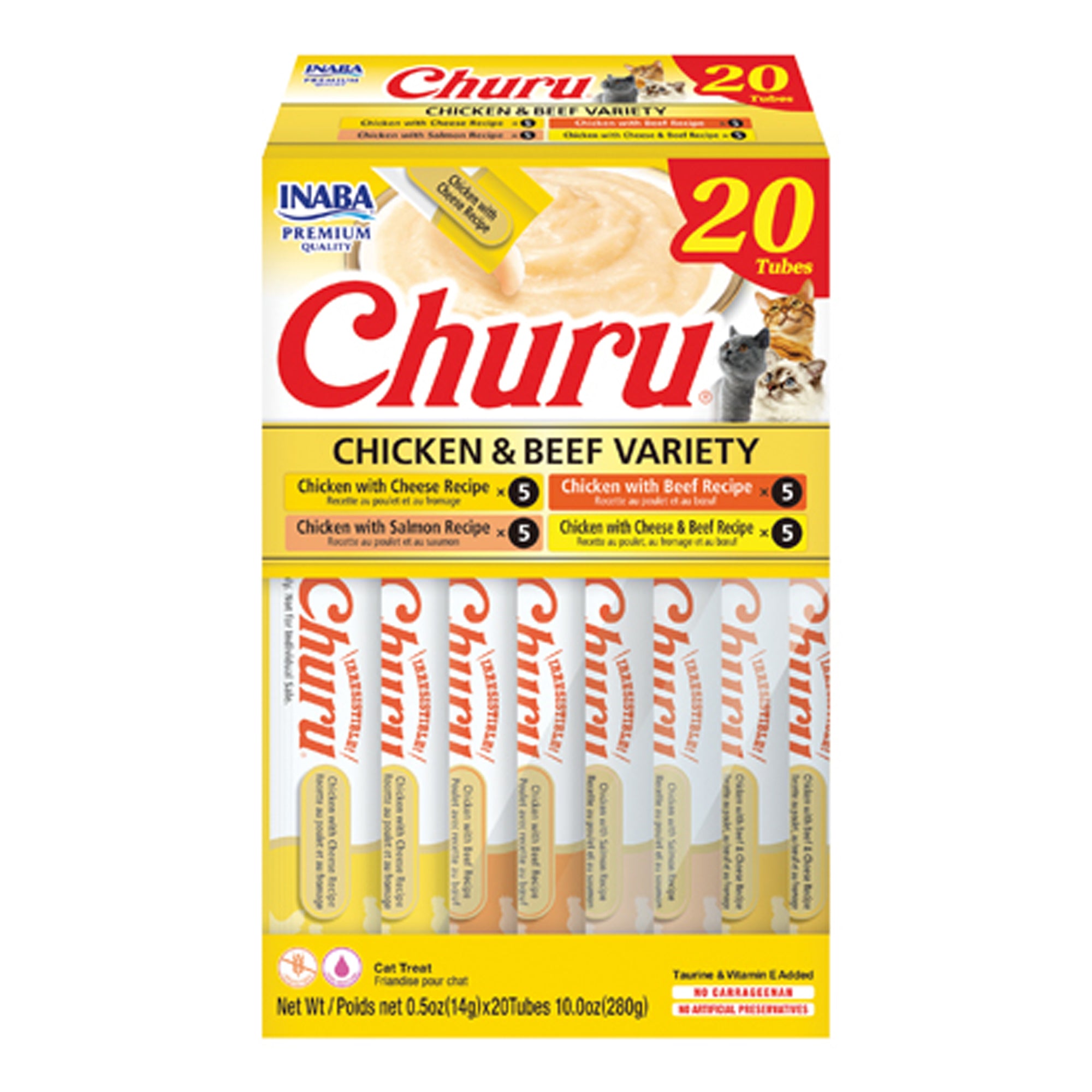 Inaba Churu 20 pcs Chicken & Beef Variety Box Inaba Churu 20 pcs Chicken & Beef Variety Box