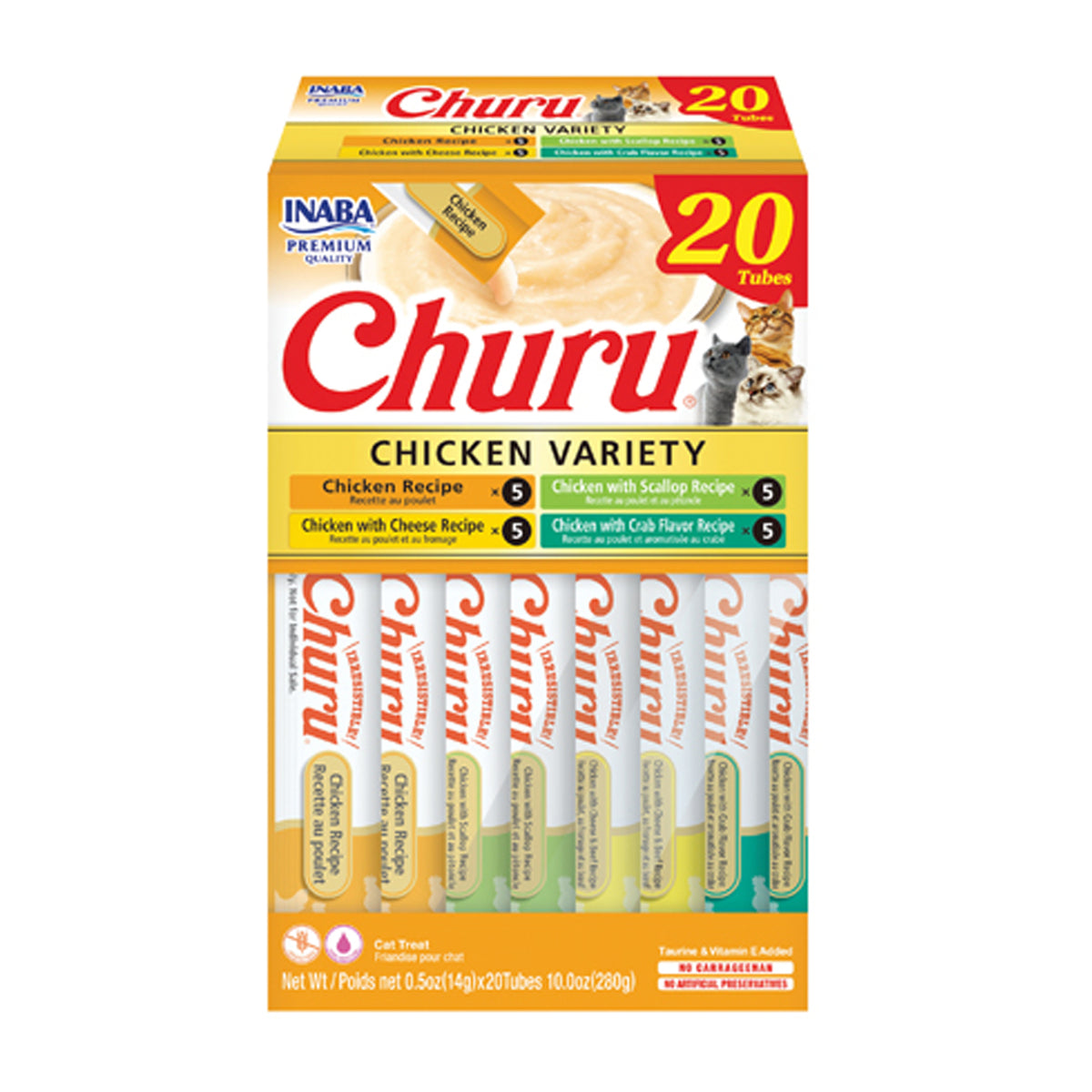 Inaba Churu 20 pcs Chicken Variety Box