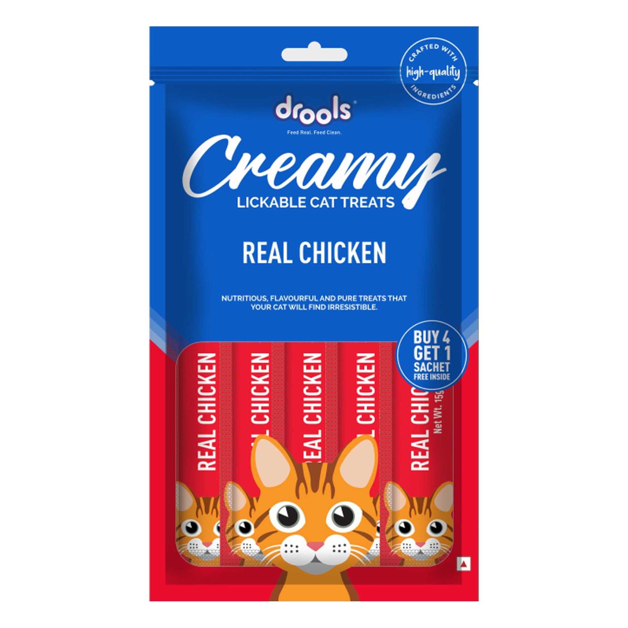 Drools Creamy Real Chicken 5pcs Drools Creamy Real Chicken 5pcs